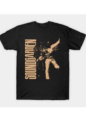Soundgarden Grunge Inferno Graphic T-Shirt Rock Band Tee Reprint